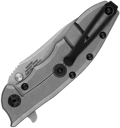 Zero Tolerance Hinderer Slicer Framelock 0562MIC CPM20CV Stonewashed Blade - Everyday Carry EDC Knife by Zero Tolerance