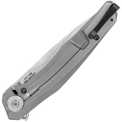 Zero Tolerance ZT0707 Framelock Knife - CPM 20CV Blade, Carbon Fiber Handle, TDS Tuned Detent System by Zero Tolerance