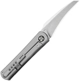 Premium Kizer Feist 2 Framelock Hawkbill Knife M390 Gray Titanium Handle For EDC Enthusiasts by Kizer Cutlery