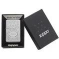 Zippo 24751 “An American Classic” Lighter – High Polish Chrome Scroll Design by Zippo