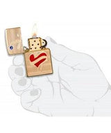 Zippo Armor™ Heart & Sword Lighter – Swarovski® Crystals by Zippo