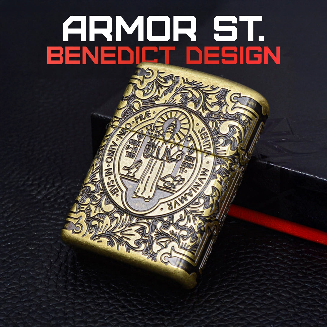 Zippo Armor St. Benedict Design 29719