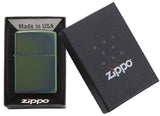 Zippo 28129 Chameleon Lighter – Dark Green Scratch Resistant Finish by Zippo