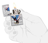 Zippo E-Star Award Lighter – High Polish Chrome by Zippo