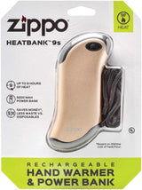 HeatBank® 9s Rechargeable Hand Warmer & Power Bank by Zippo