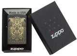 Monster Design Black Matte Zippo® Lighter by Zippo