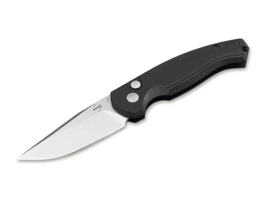 Boker Plus Auto Karakurt Button Lock Knife 154CM Stonewash Blade 4.5in Closed For EDC Enthusiasts by Boker Plus