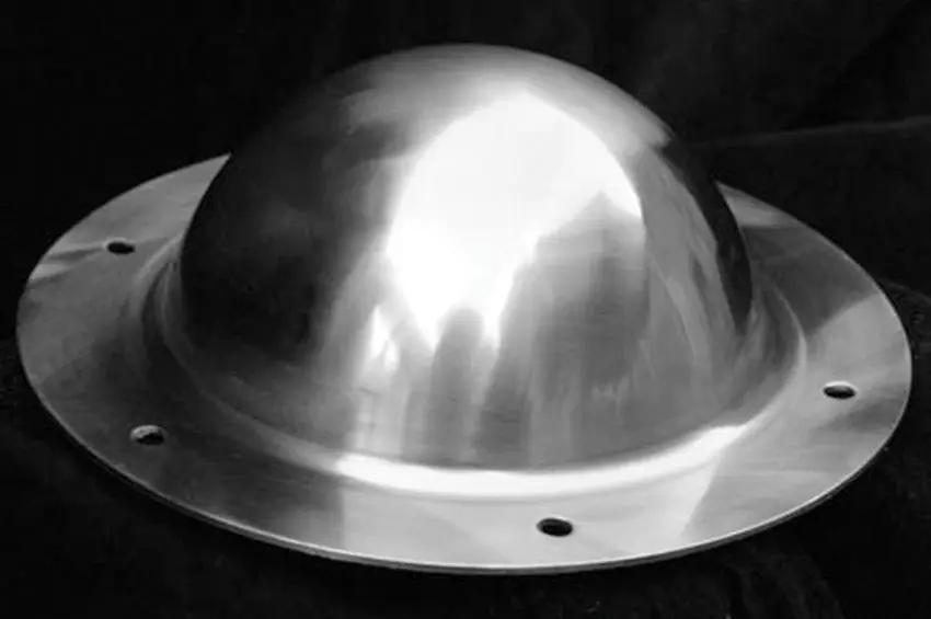 Get Dressed For Battle Bosses Buckler AB0129 7.5 Inch Diameter Spun Boss 14 Gauge Steel Shield by Get Dressed For Battle