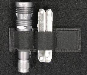 Maxpedition Three Mag Holder Black 3502B Velcro Attached Magazine And Tool Holder With Foam Padding by Maxpedition
