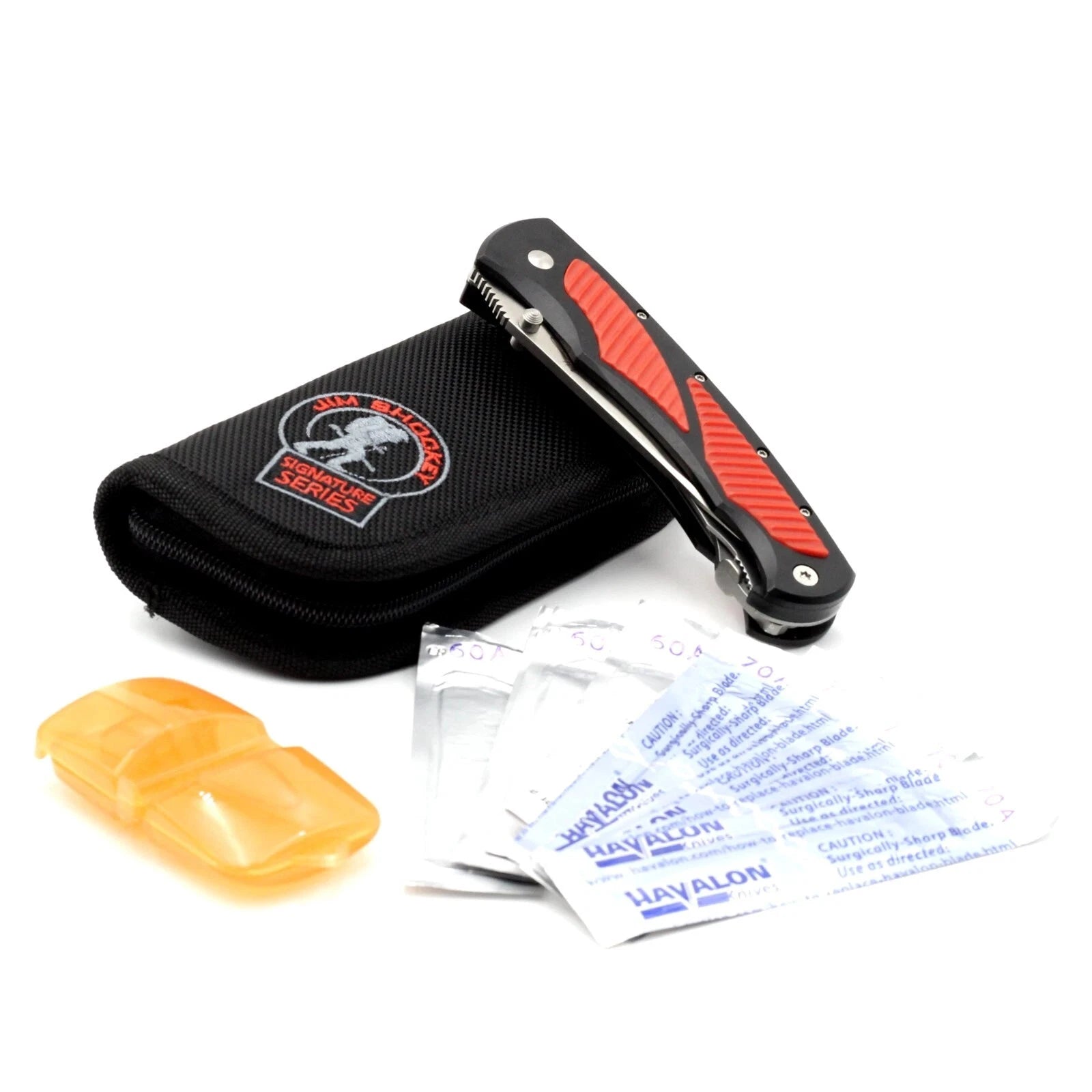 Havalon Titan Double Blade Knife With Quik Change System And Cryo AUS8 Blade For Hunters by Havalon