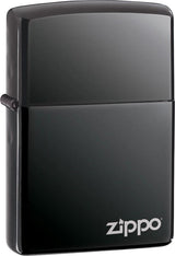 Zippo Black Ice Logo Lighter 150ZL Windproof With Lifetime Guarantee For Collectors by Zippo