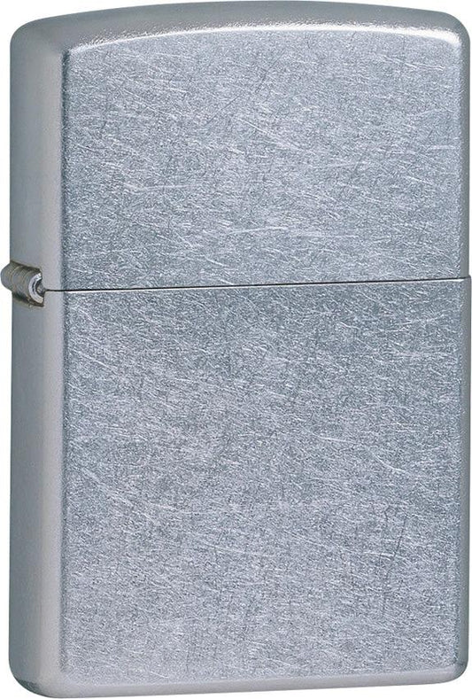 Zippo Street Chrome Windproof Lighter USA Made With Lifetime Guarantee For Outdoor Enthusiasts by Zippo