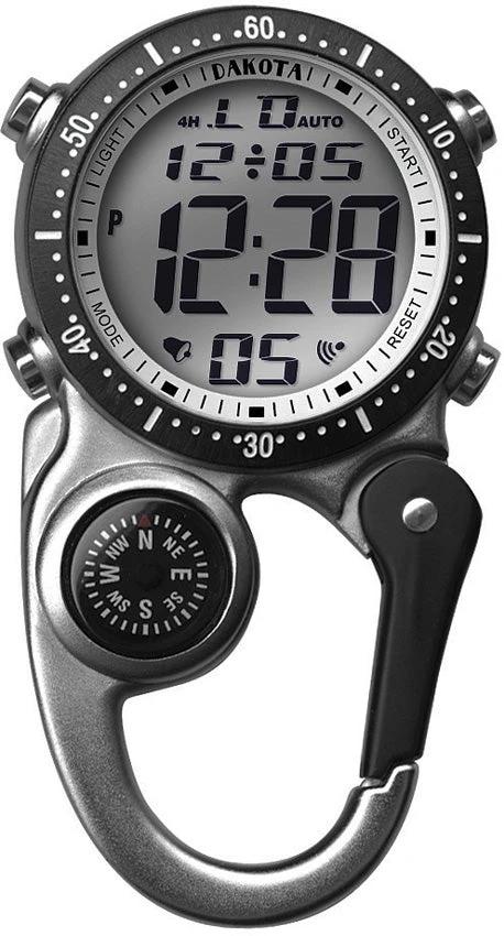 Digi Clip Watch Silver by Dakota