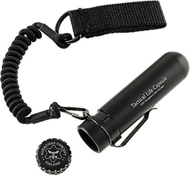 AuCon KT5 Tactical Life Capsule AC-ALU-KT5-BLK by AuCon