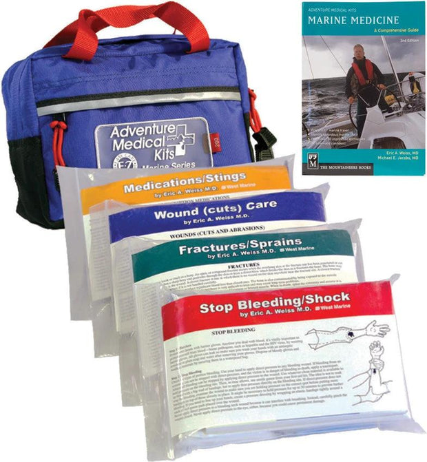 Adventure Medical Marine First Aid Kit 200 for Boaters and Sailors, Compact Comprehensive Sea Safety by Adventure Medical