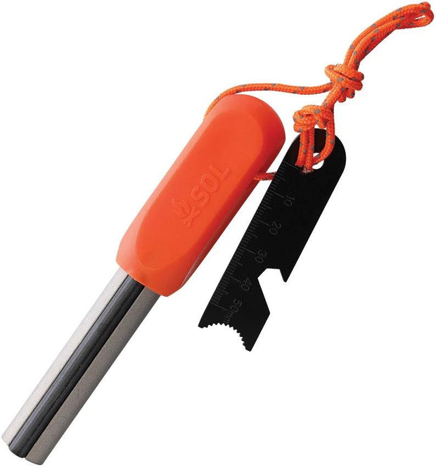 Adventure Medical Mag Striker With Tinder Cord Fire Starter For Campers And Hikers Starts Hundreds Of Fires by Adventure Medical