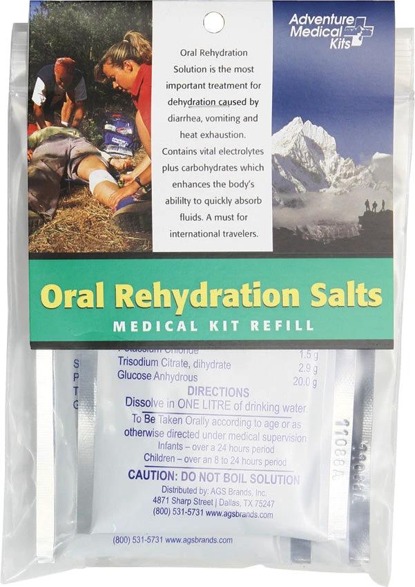 Adventure Medical Oral Rehydration Salts Refill 3 Pack for Hikers and Travelers with Electrolytes and Carbohydrates by Adventure Medical