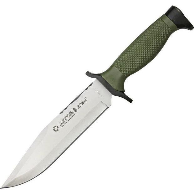 Aitor NATO Bowie Knife 7.25 Inch Stainless Blade Rugged Outdoor Survivalists Choice With Sheath by Aitor