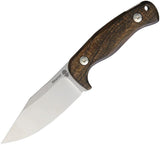 Fox Knives Akeron Eklipse Ziricote Knife For Collectors Designed By Tony Lopes Full Tang Six And Half Inch Blade by Akeron