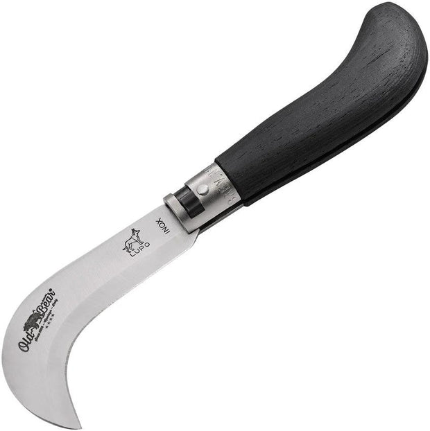 Old Bear Small Pruning Knife Black Wood 9747/17_MNK by Old Bear