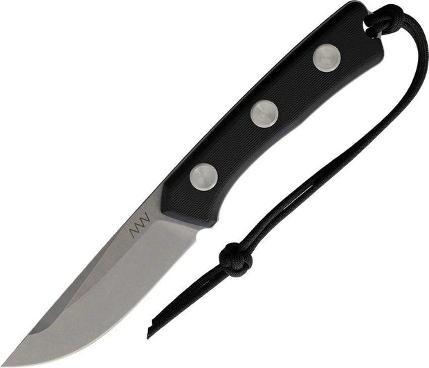 Acta Non Verba P200 Fixed Blade Knife With Bohler N690 Stonewash Blade Full Tang Lanyard Hole Rugged Outdoor EDC by Acta Non Verba Knives