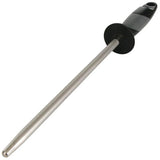 AccuSharp Diamond Butcher Steel 9 Inch Sharpening Rod With Rubber Grip Handle 14-3/4 Inch Overall USA Made by AccuSharp