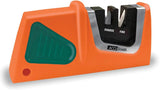 AccuSharp Compact Pull Through Knife Sharpener 081C With Diamond Honed Tungsten Carbide Blades For Sharp Edges by AccuSharp