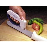 AccuSharp 001C Knife And Tool Sharpener With Diamond Tungsten Carbide Blades For Fast Safe Sharpening At Home by AccuSharp