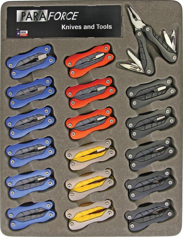 AccuSharp ParaForce 18-Piece Multi-Tool Set 800MTS With Pliers Knives Screwdrivers Openers And More by AccuSharp