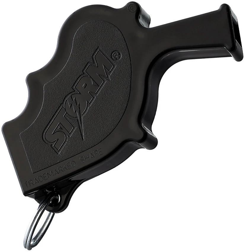 All Weather Safety Whistle 101LANBK Ultra Loud Alarm For Outdoor Adventurers Underwater Use Keyring Lanyard by All Weather Safety Whistle