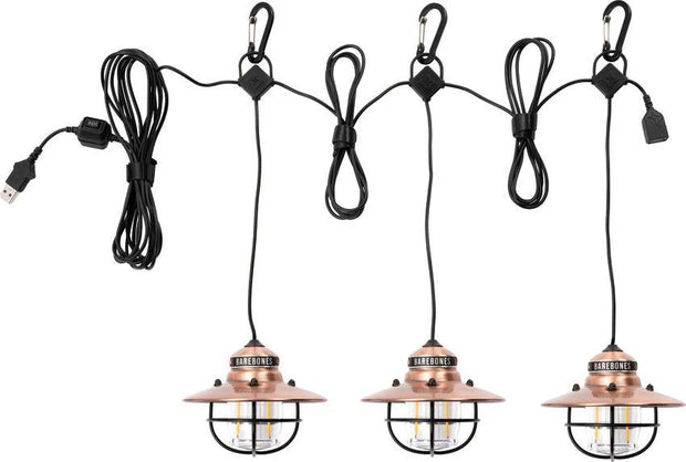 Barebones Living Edison String Lights Copper LIV-269 by Barebones Living