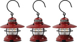 Barebones Living Edison Mini Lantern Red 3pk LIV-277 by Barebones Living