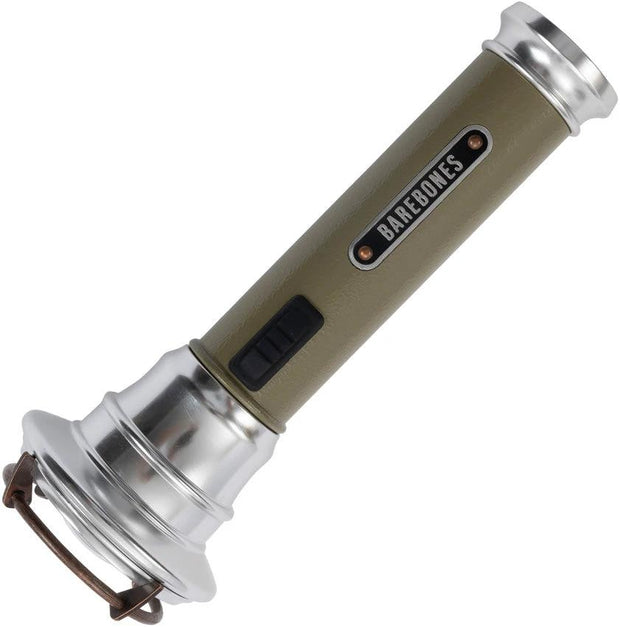 Barebones Living Vintage Flashlight OD LIV-290 by Barebones Living