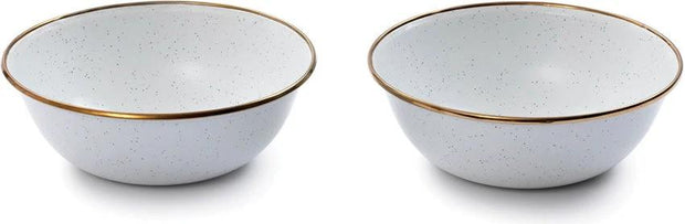 Barebones Living Enamel Bowl Set Eggshell CKW-390 by Barebones Living