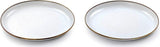 Barebones Living Enamel Plate Set Eggshell CKW-391 by Barebones Living