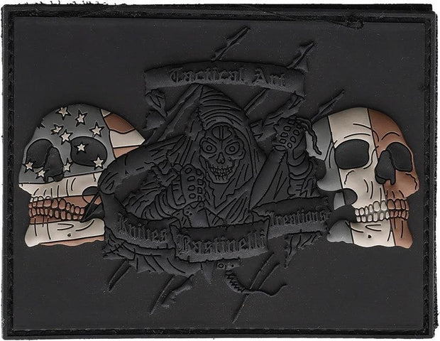Bastinelli Creations US/French Flag Reaper Patch PATCH REAPER US / FRENCH FLAG by Bastinelli Creations