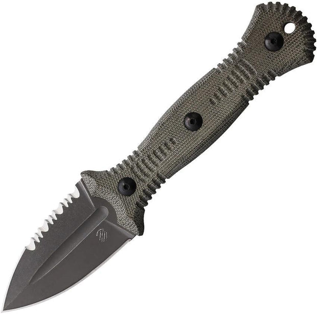 Bastinelli Creations Telum Fixed Blade BC-28-GREEN by Bastinelli Creations