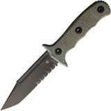 Bastinelli Creations Binome Fixed Blade BC-29-SERRATED by Bastinelli Creations