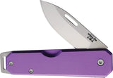 Bear & Son 110PL Slip Joint Knife – Purple Aluminum Handle by Bear & Son