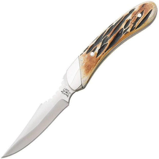 Bear & Son 5009 Caper Knife – Genuine India Stag Bone Handle by Bear & Son