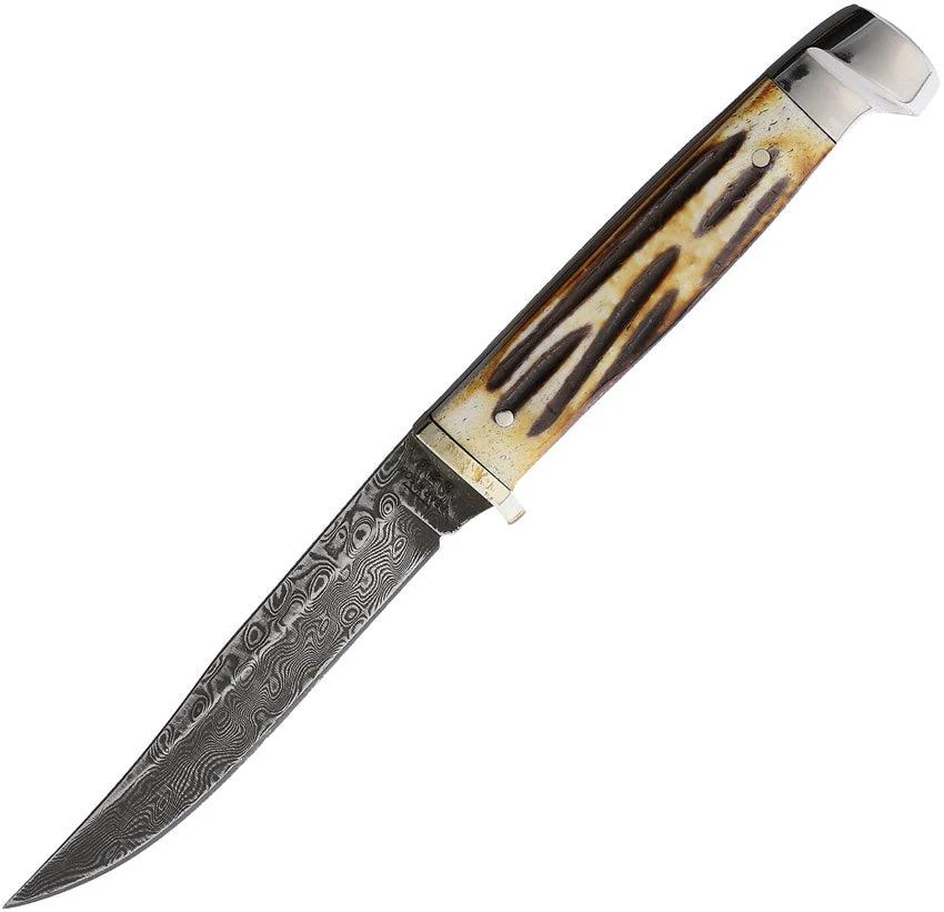 Bear & Son 563D Fixed Blade Knife – Damascus Steel by Bear & Son