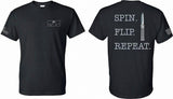 Bear & Son Spin Flip Repeat T-Shirt XL T-OPS-FSR-XL by Bear & Son