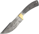 Knifemaking Knife Blade Damascus Skinner BL096 by Knifemaking