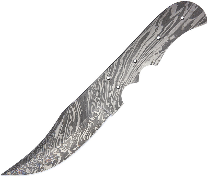 Knifemaking Skinner Damascus Blade BL123 / SM1010