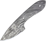 Knifemaking Drop Point Damascus Blade BL124 / SM1008 by Knifemaking