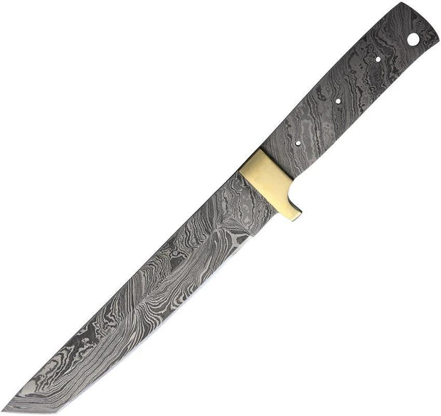 Knifemaking Tanto Knife Blade Damascus SM-APR-BL2 DAMASCUS by Knifemaking