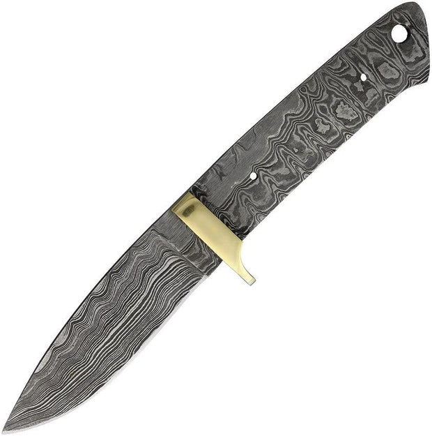 Knifemaking Knife Blade Drop Pt Damascus SM-APR-BL5 DAMASCUS by Knifemaking