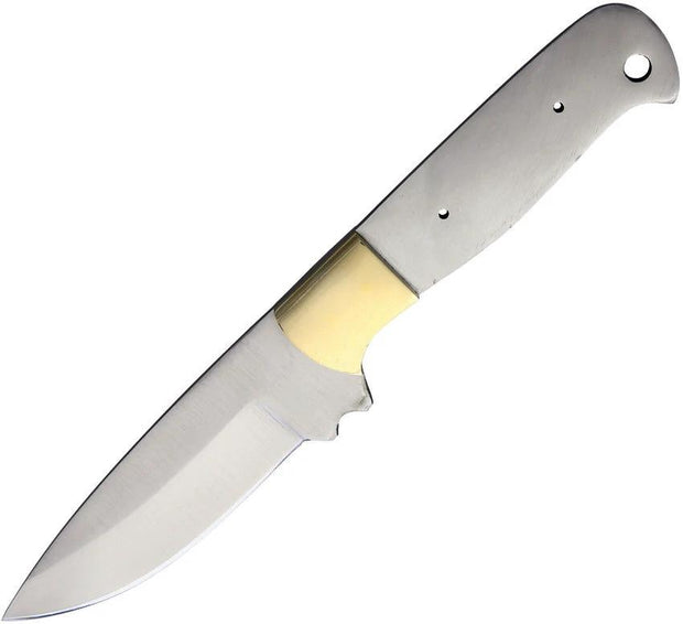 Knifemaking Drop Point Knife Blade SM-APR-BL9 STAINLESS by Knifemaking