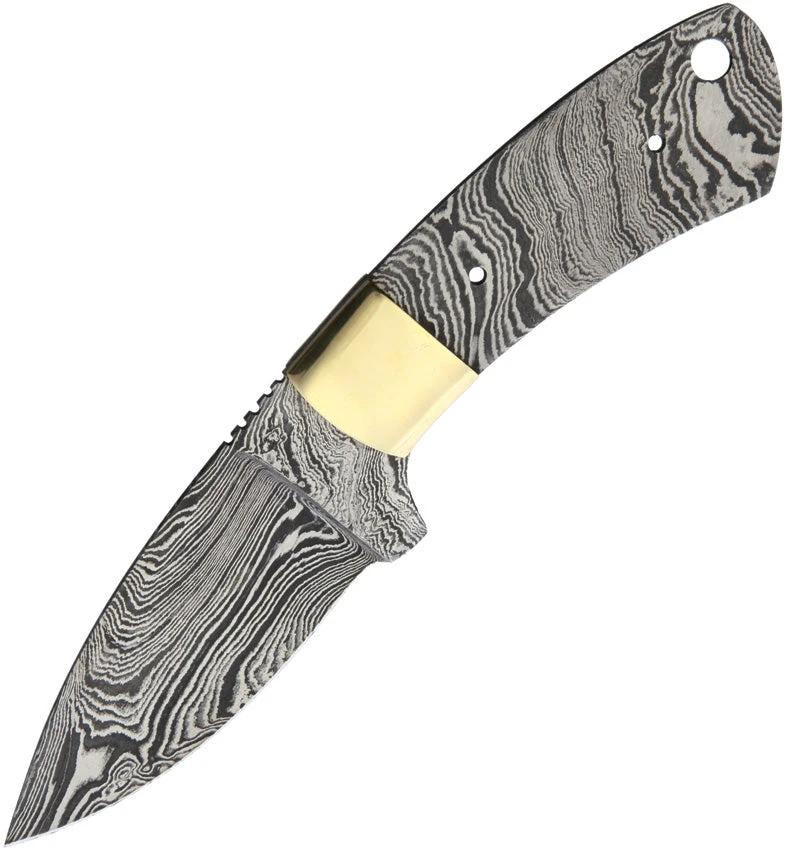 Knifemaking Damascus Knife Blade BL143D BL-MAY3 by Knifemaking
