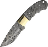 Knifemaking Knife Blade Finger Groove BL145D BL-MAY10 by Knifemaking